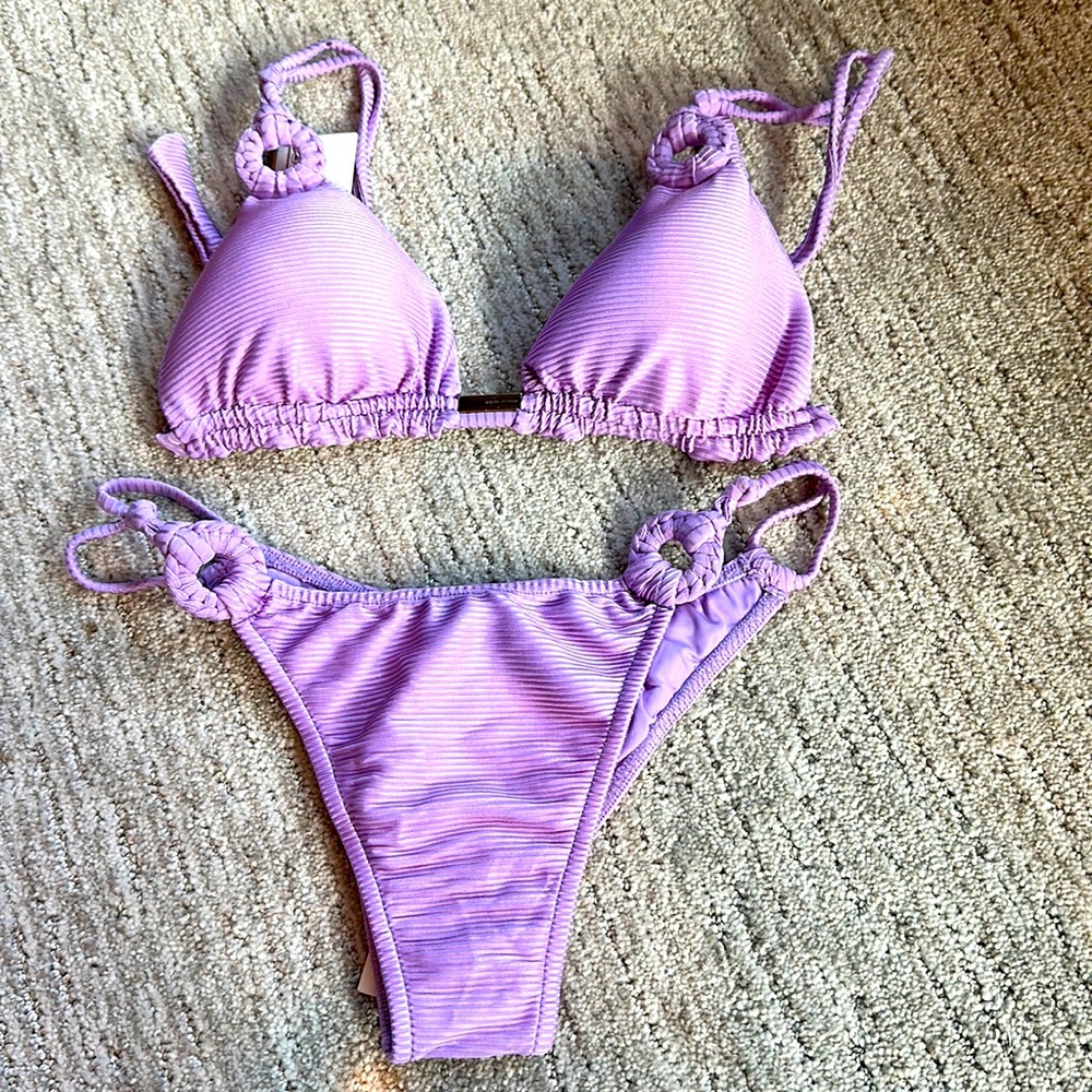 Triangle bikini set